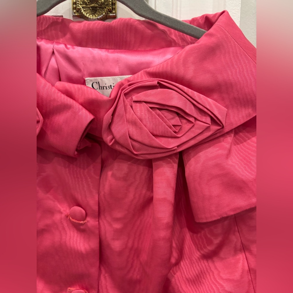 *** SOLD*** Christian Dior Pink Cropped Jacket- Resort 2008 - Picture 7 of 8